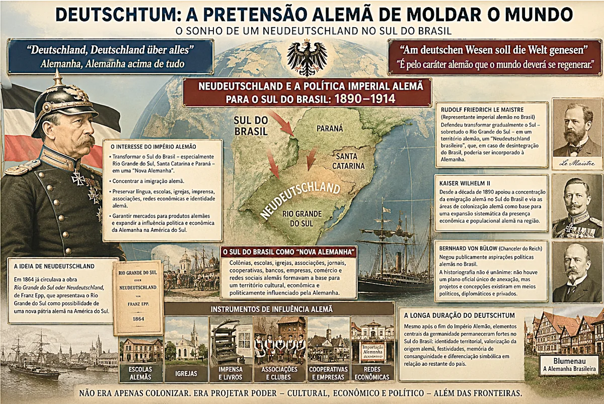 Deutschtum: definição, história e poder – dominar o sul do Brasil