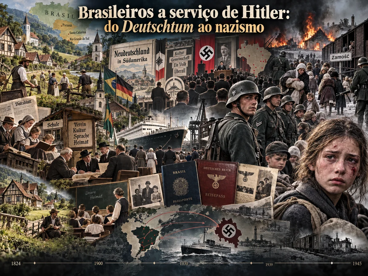 Da “Nova Alemanha” no Brasil à lealdade a Hitler