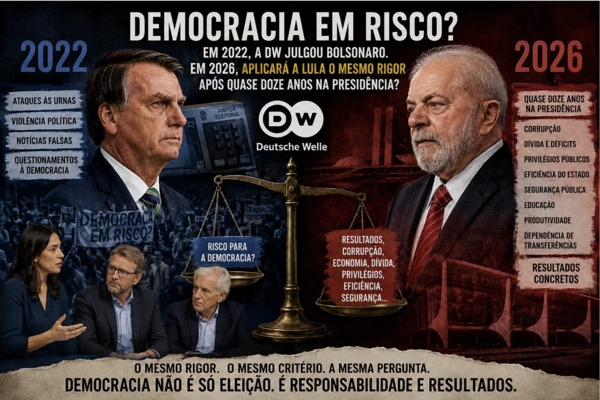 Imagem do artigo Democracia em risco? Em 2022, a DW julgou Bolsonaro